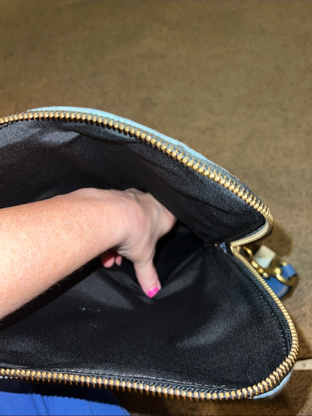 Marc Jacob Nomad Crossbody Denim Bag denim Jean **see pictures - Picture 13 of 16